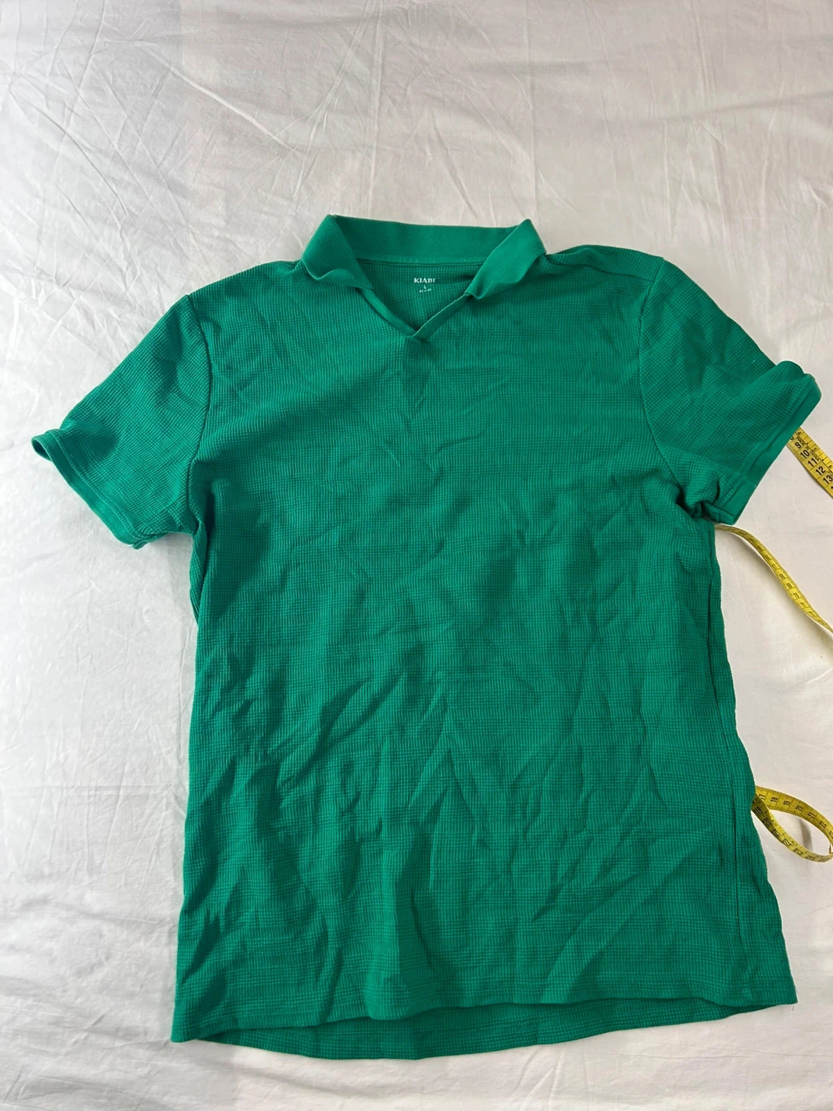 Polo vert vintage kiabi regular